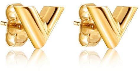 louis vuitton essential v stud earrings price